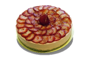 Strawberry Cheese 18cm
