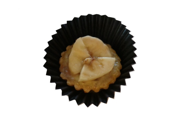 Mini Banana Custard Tart